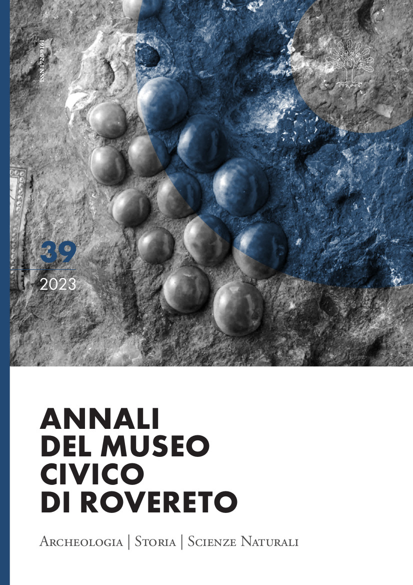 Annali del Museo Civico di Rovereto 39 (2023)