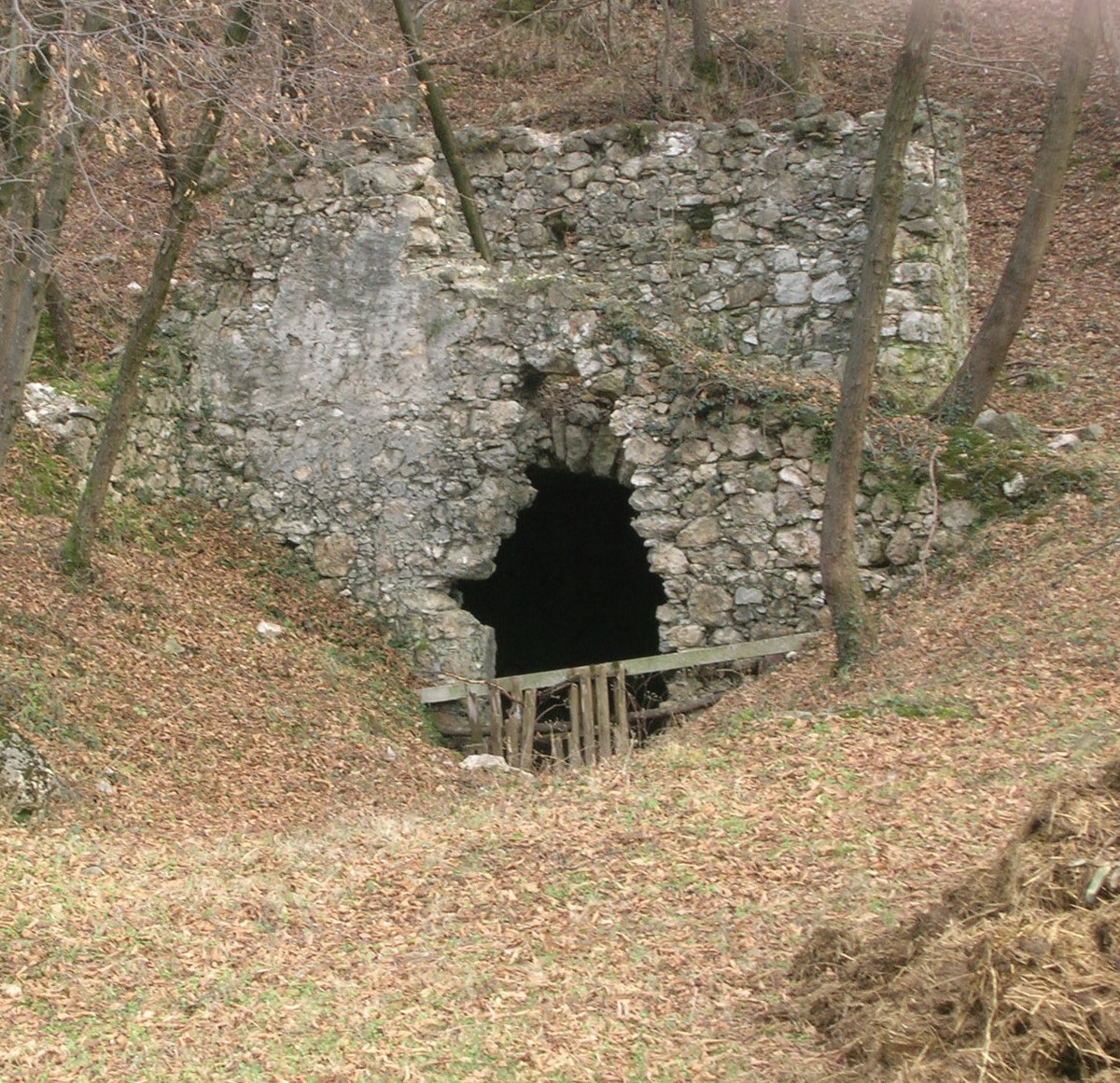 Pannello 8 - Foto 3: Riparo in caverna