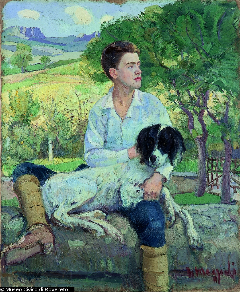 Umberto Moggioli, Ritratto di Ernesto Tarquini, 1918 
