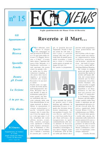 EcoNews n.15 - copertina