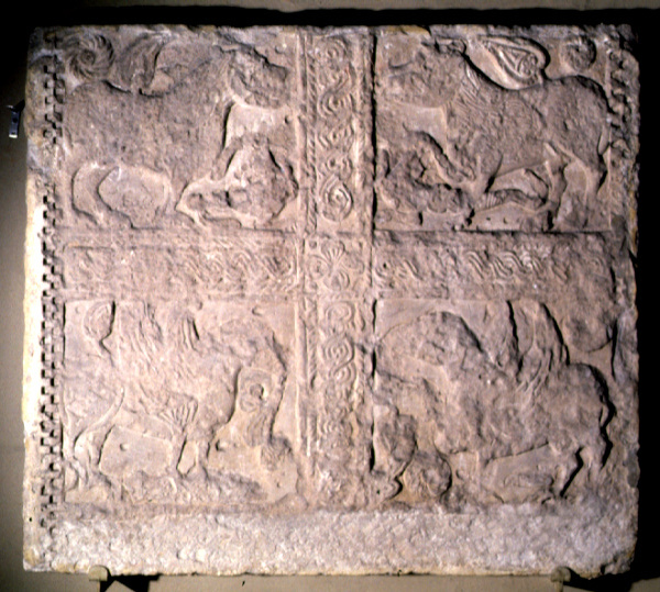 Lastra di Pluteo da Vignole di Arco (IX-X secolo)